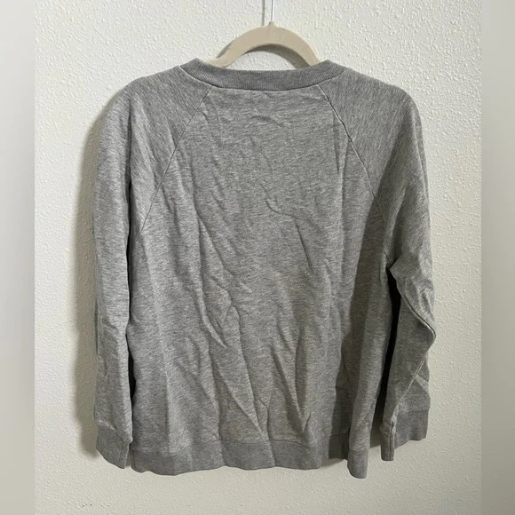 J Crew gray Brooklyn pullover crewneck sweatshirt - Picture 6 of 6